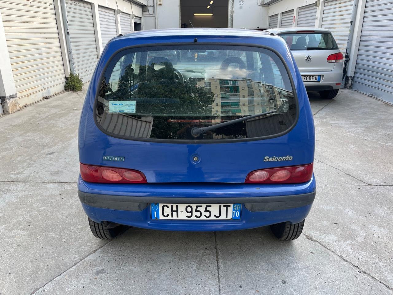 Fiat Seicento 1.1i cat con IDROGUIDA e VETRI ELETTRICI