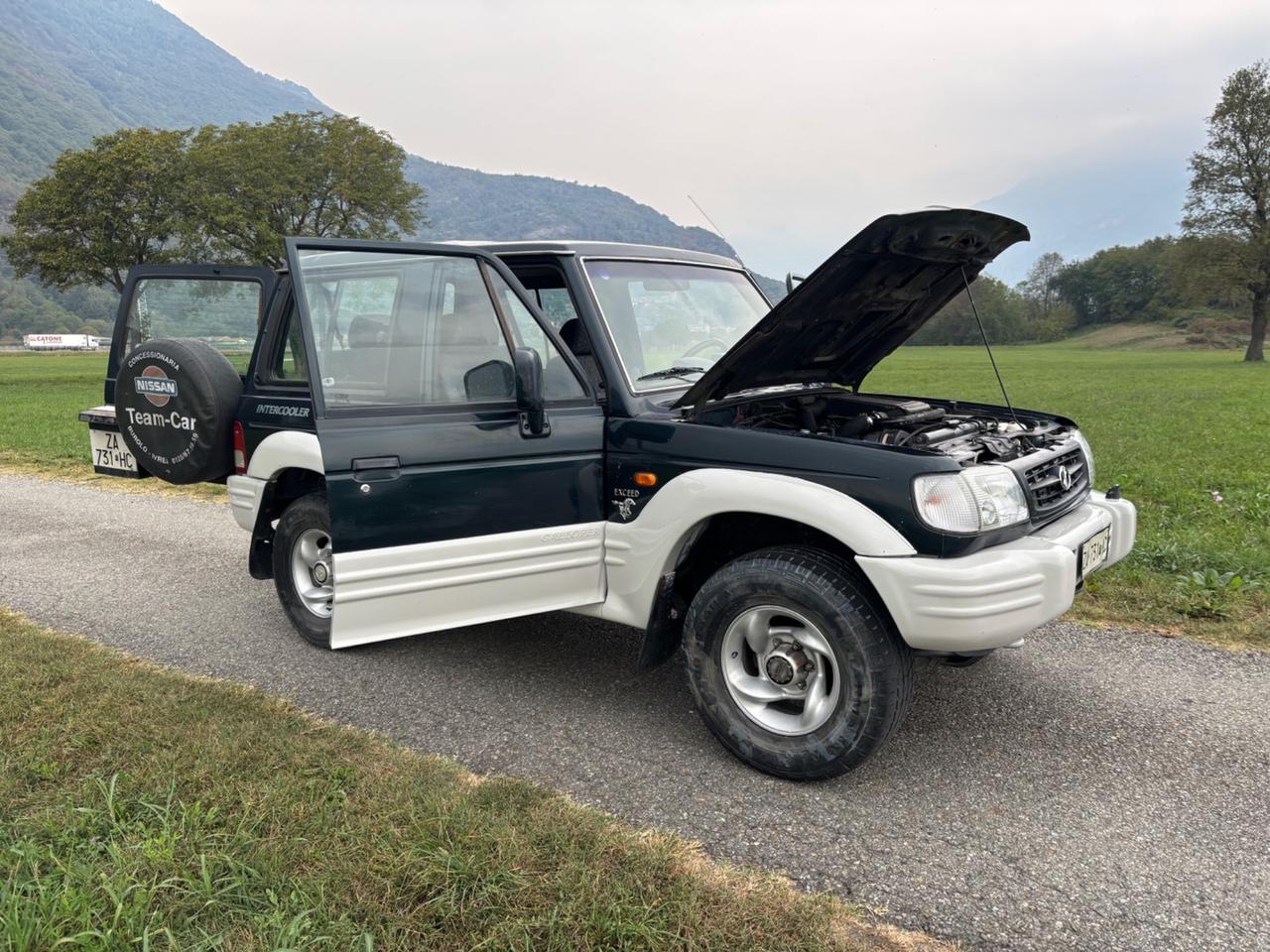 Hyundai Galloper 3 PORTE GANCIO TRAINO SANISSIMO