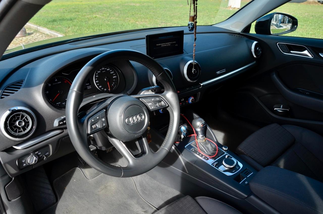 AUDI A3 SPB 1.6 TDI S-LINE EDITION 116cv S-TRONIC, SERVICE UFF AUDI, UFF ITALIANA, EURO 6B, FARI XENO, NAVI, PERMUTE