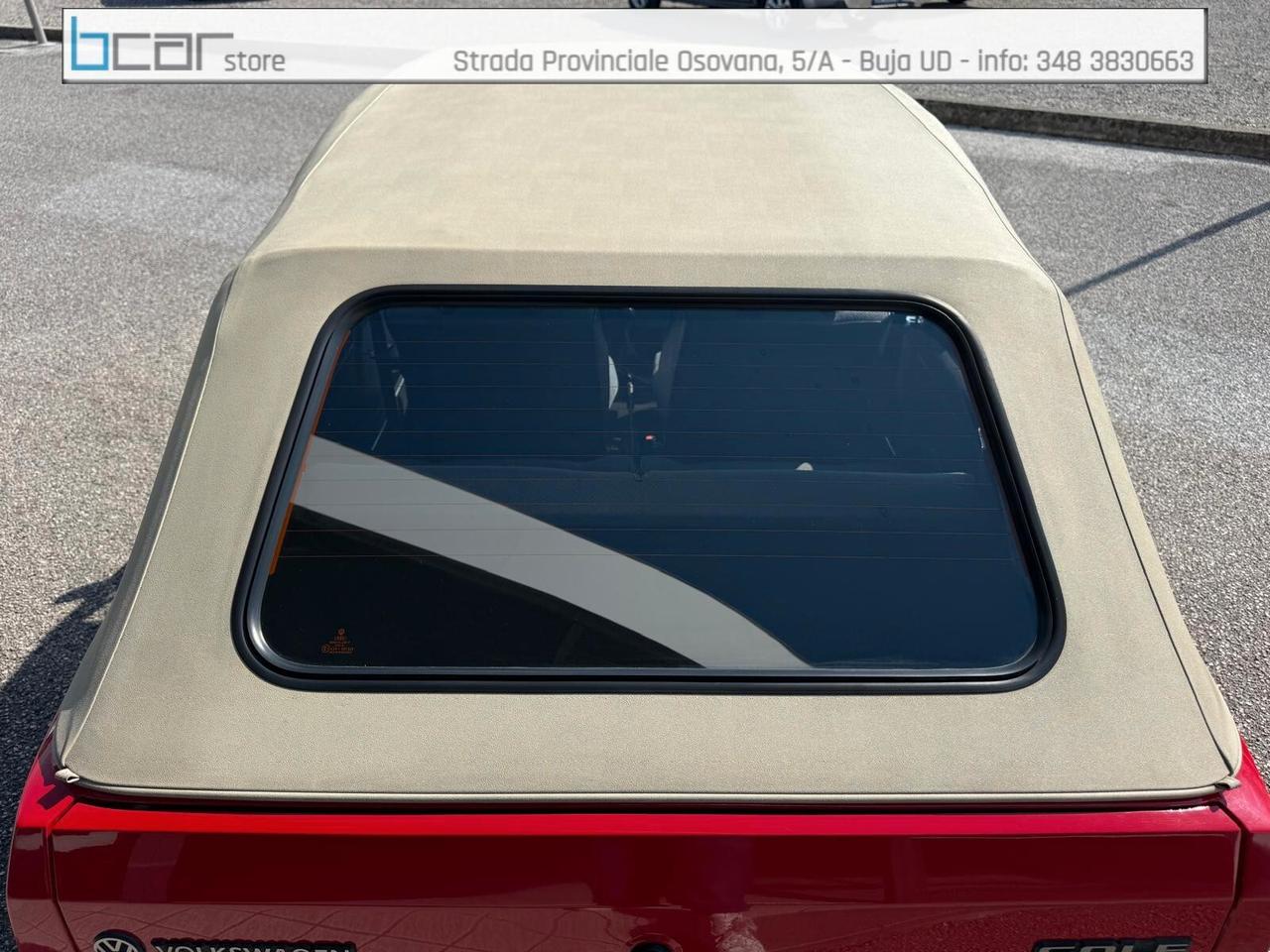 Volkswagen Golf Cabriolet 1600 GL