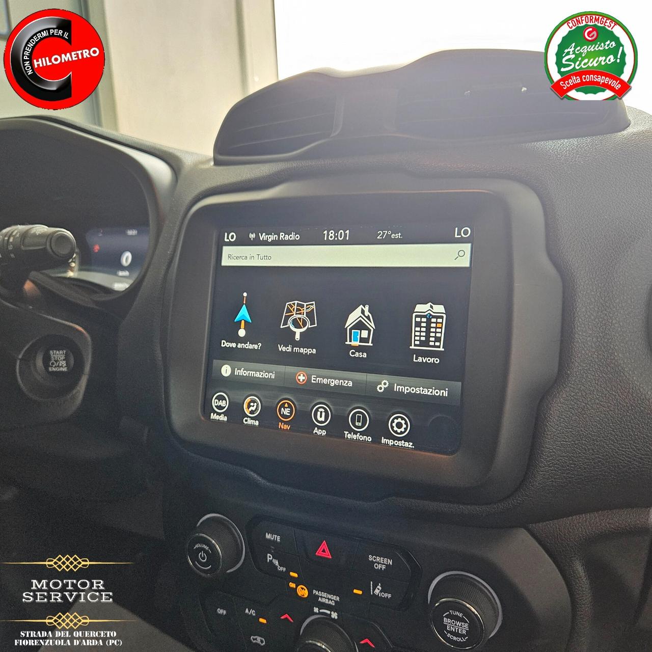Jeep Renegade 1.0 T3 Limited UNIPRO KM DOCUMENTATI