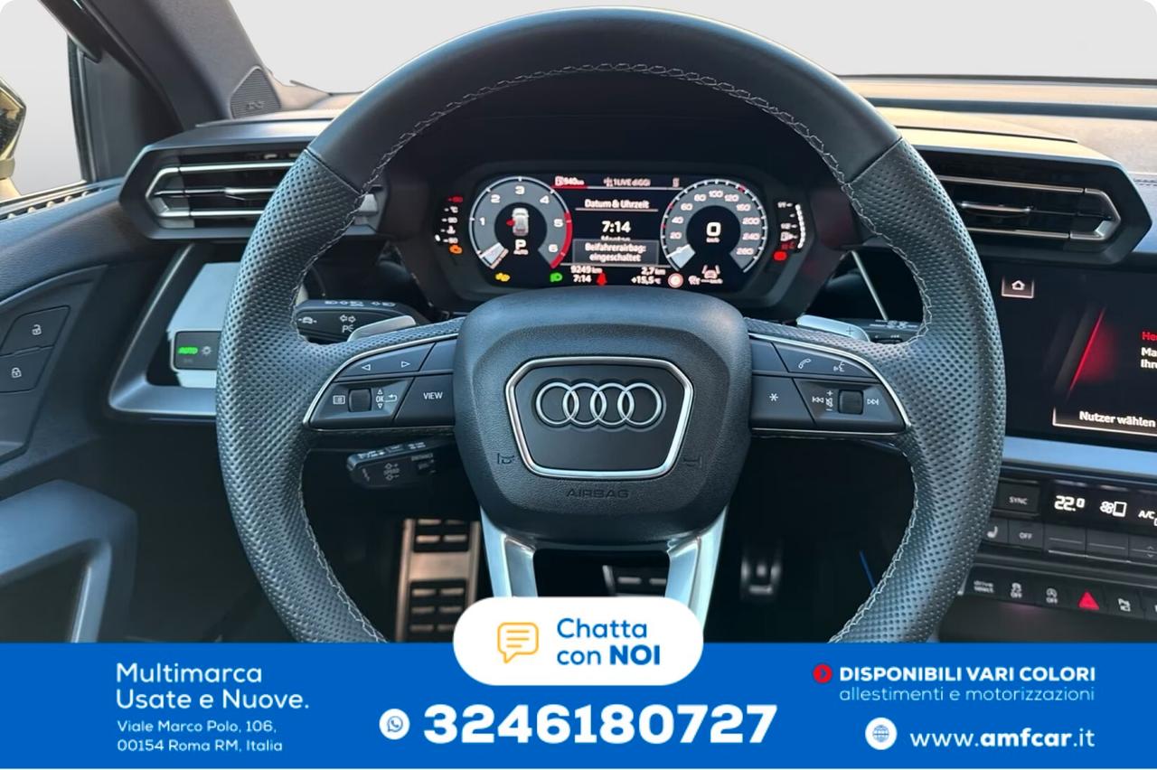 Audi A3 Sportback 35 S LINE PANO SONOS CAM ACC LM18
