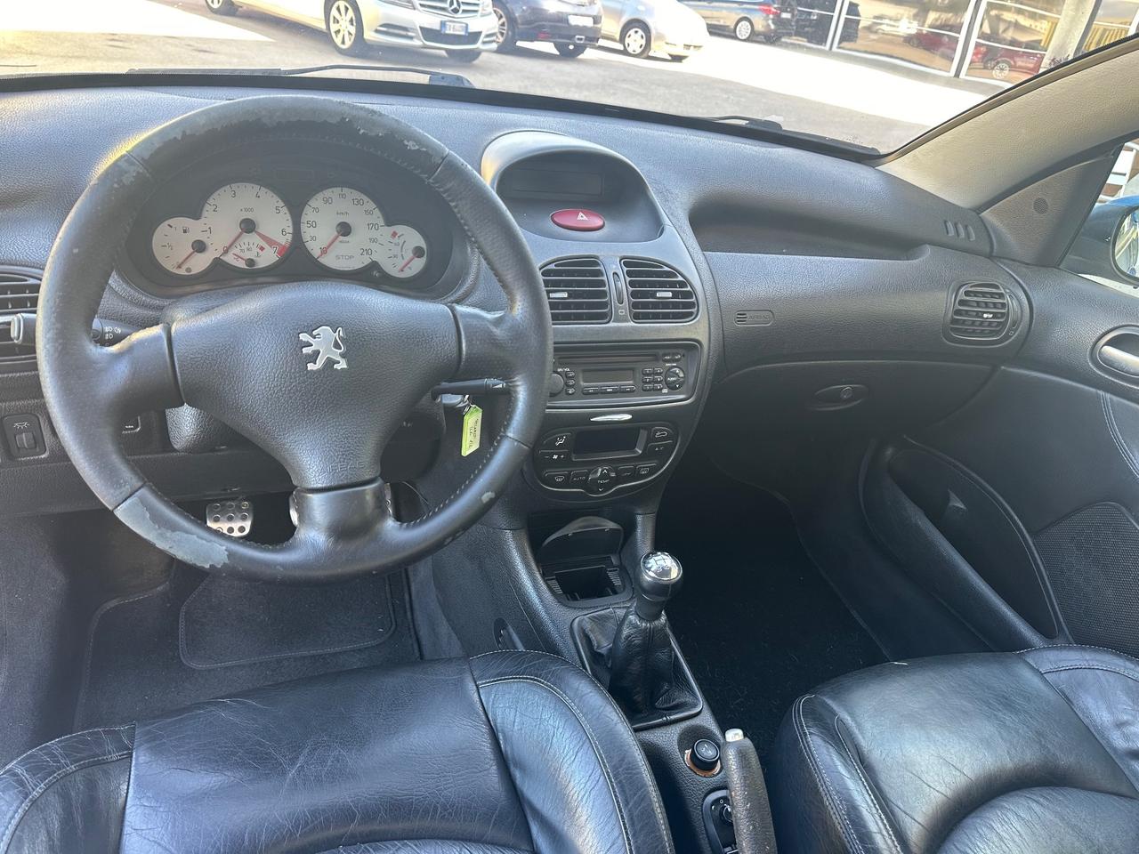 PEUGEOT 206 1.6*109 CV*CABRIO*COUPE'*MANUALE*4 POSTI*PELLE TOTALE*PRONTA CONSEGNA*