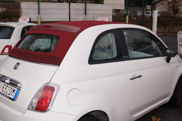 FIAT 500C C 1.2 Lounge TETTO IN TELA ROSSA