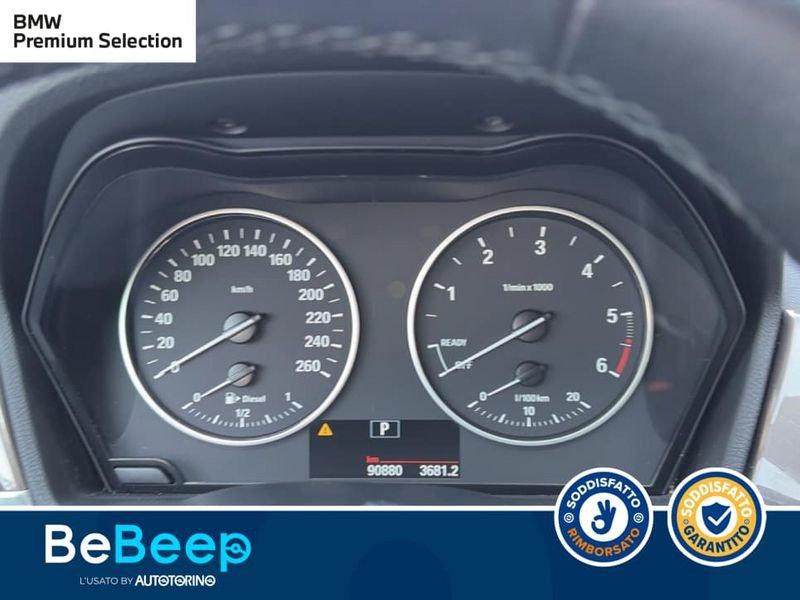 BMW X1 SDRIVE18D XLINE AUTO
