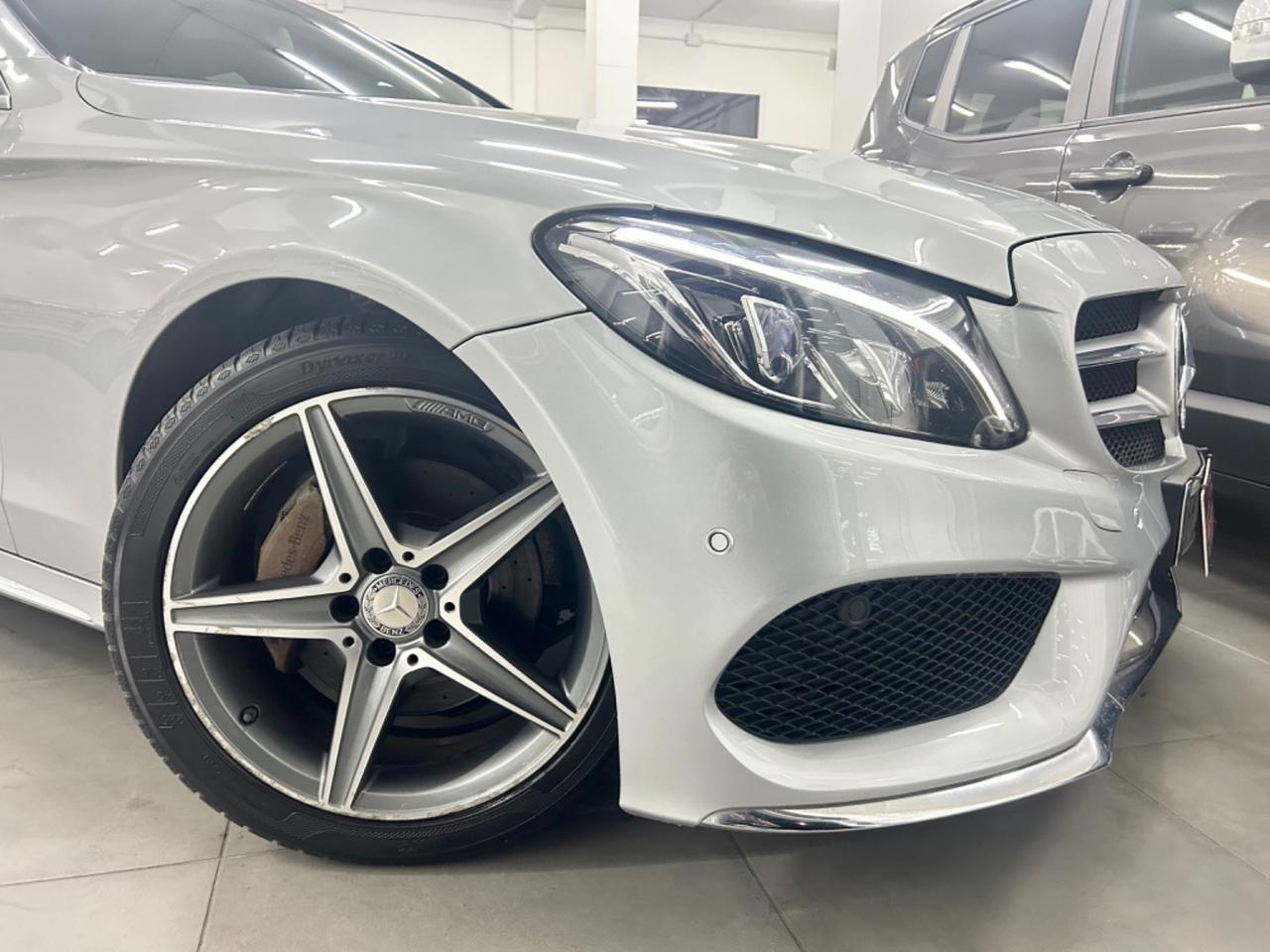 Mercedes classe C 220 Premium AMG finanziabile