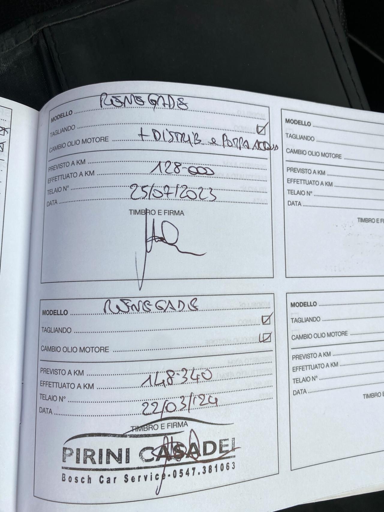 Jeep Renegade 1.6 Mjt 120 CV Limited KM CERTIFICATI
