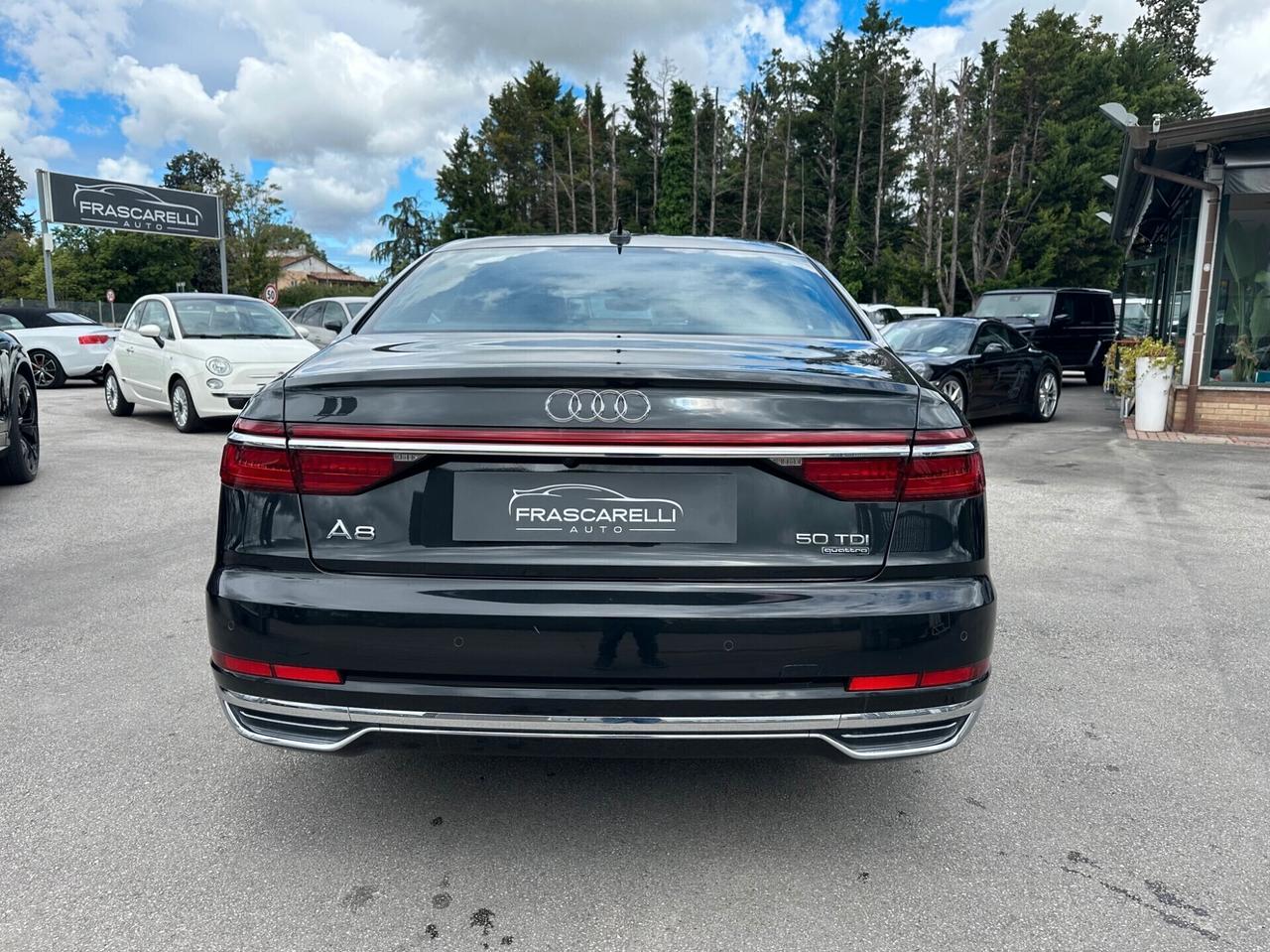 Audi A8 50 TDI 3.0 quattro tiptronic /km doc/sedili vent. riscvolant. riscal20"