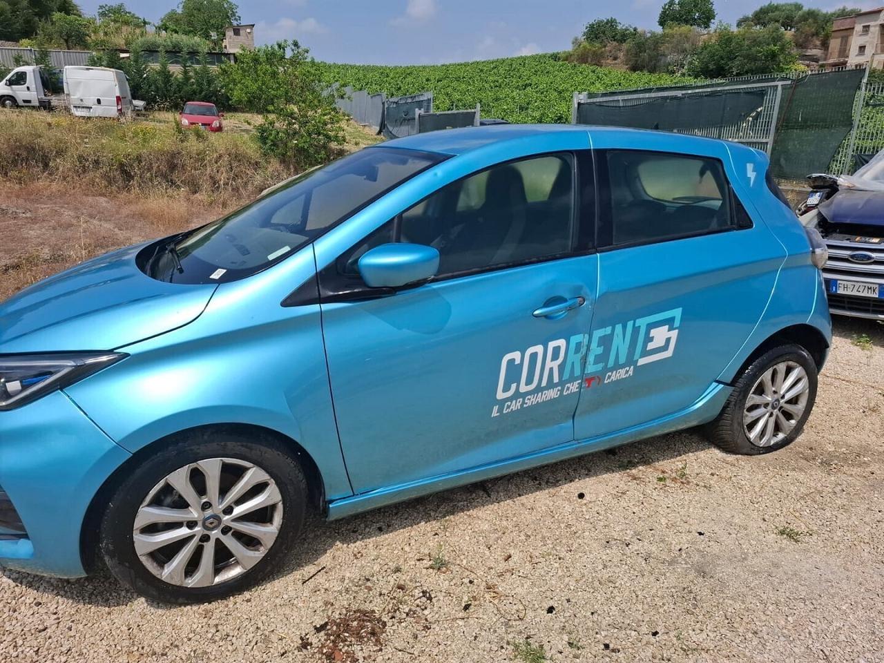 RENAULT ZOE R135 INTENS SINISTRATA ELETTRICA