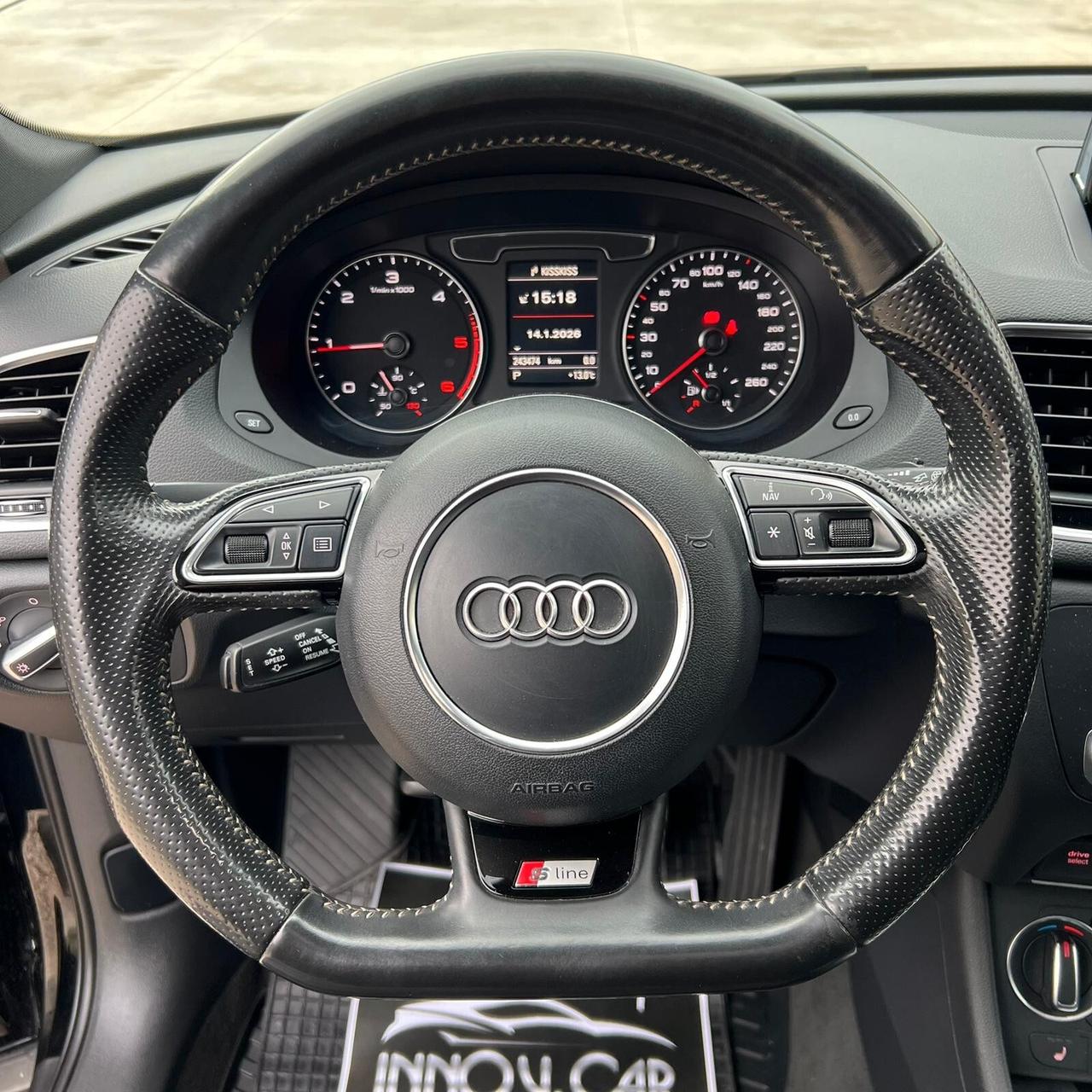 Audi Q3 2.0 TDI 184 CV STRONIC 3X SLINE NAVI TETTO