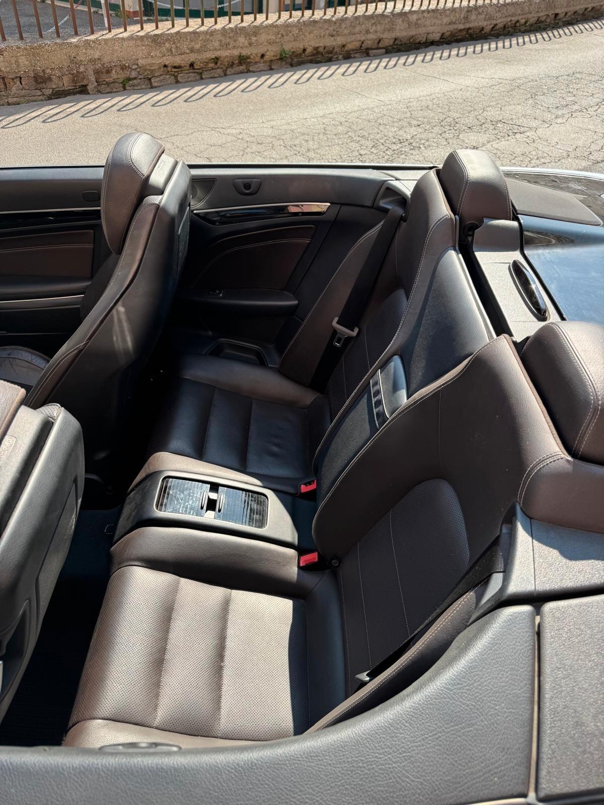 Mercedes-benz E 350 d Cabrio Automatic Premium 252 cv, SERVICE MB, FULL OPT, DA VETRINA, RARA