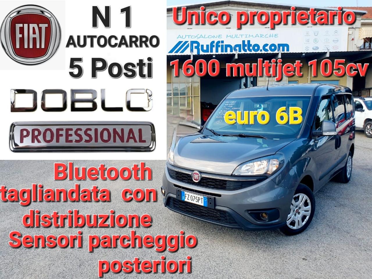 Fiat Doblo Doblò 1.6 MJT 105CV PC Combi N1 LOUNGE
