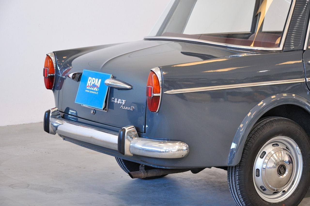 Fiat 1100 D ASI CRS sanissima motore revisionato