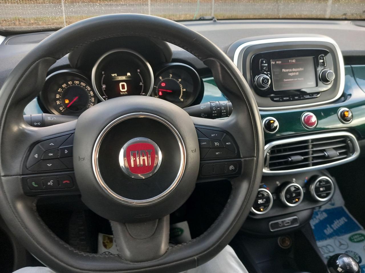 Fiat 500X 1.3 MultiJet 95 CV Lounge km 127700 gatanzi totale xeno pelle navi sensori