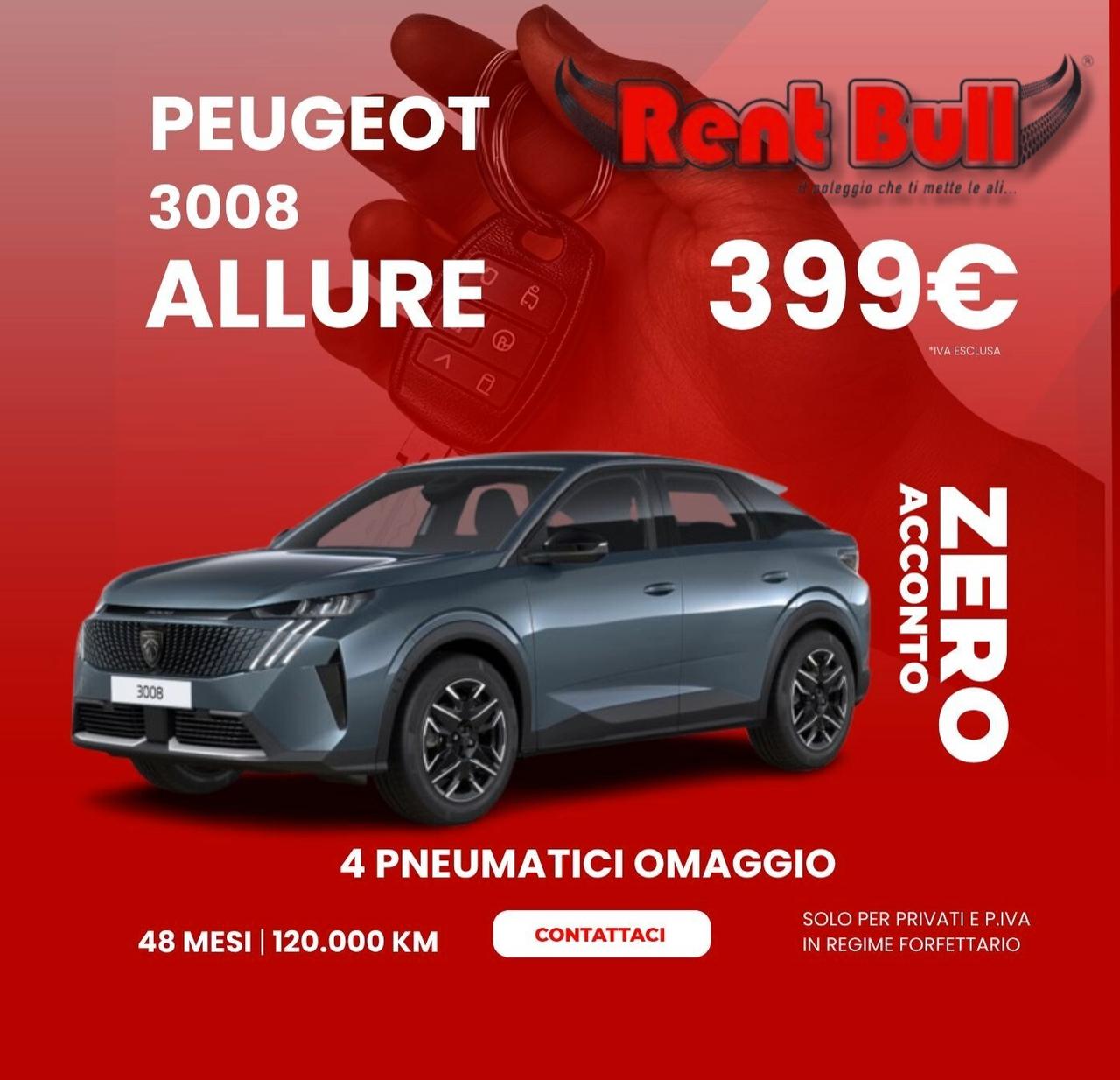 NOLEGGIO A LUNGO TERMINE Peugeot 3008