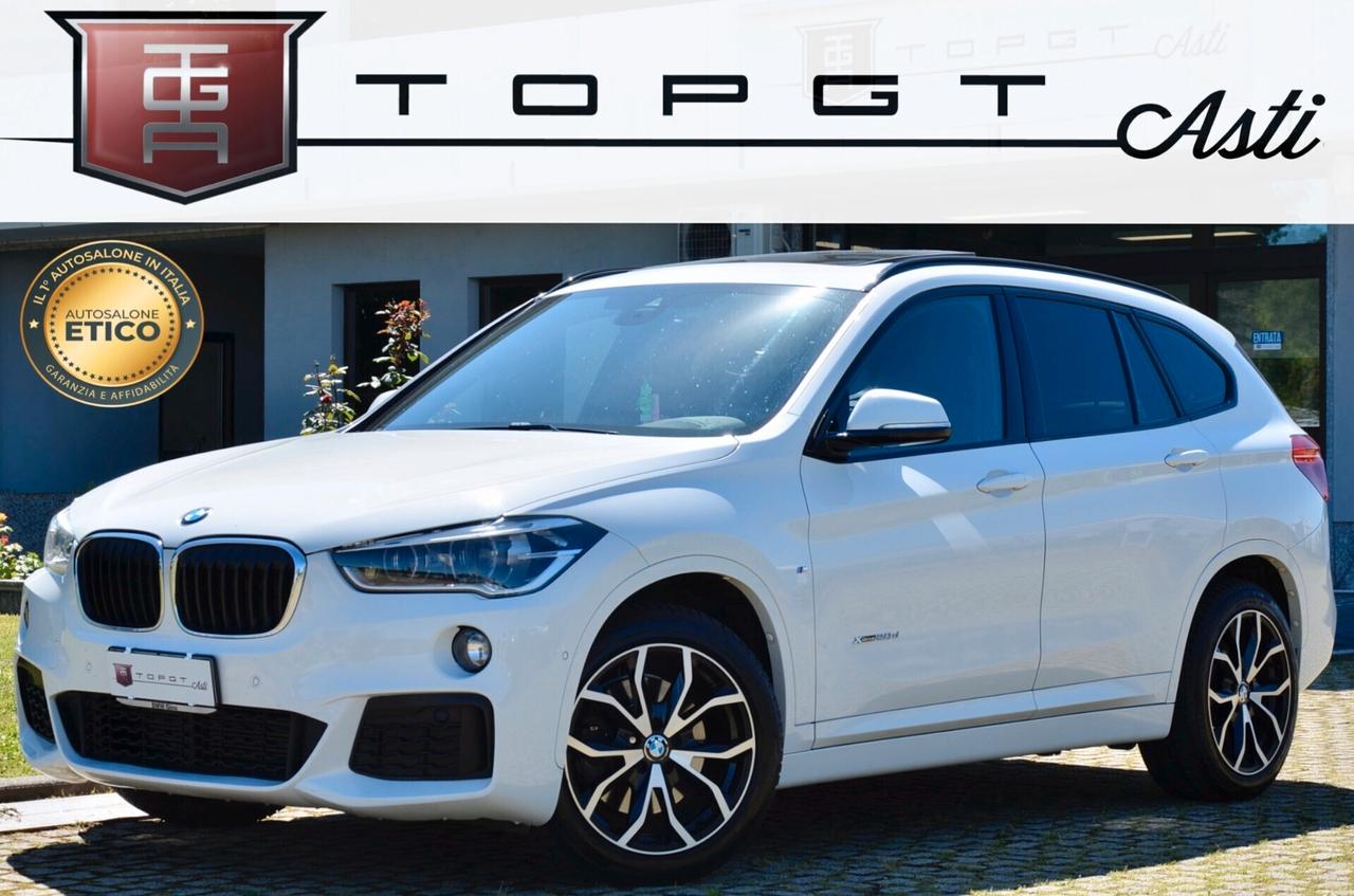 BMW X1 XDRIVE20d MSPORT 190cv AUTO, EURO 6B, SERVICE BMW, TETTO, ALCANTARA, HEAD-UP DISPLAY, 18", PERMUTE