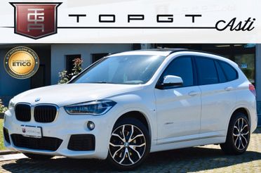 BMW X1 XDRIVE20d MSPORT 190cv AUTO, EURO 6B, SERVICE BMW, TETTO, ALCANTARA, HEAD-UP DISPLAY, 18", PERMUTE