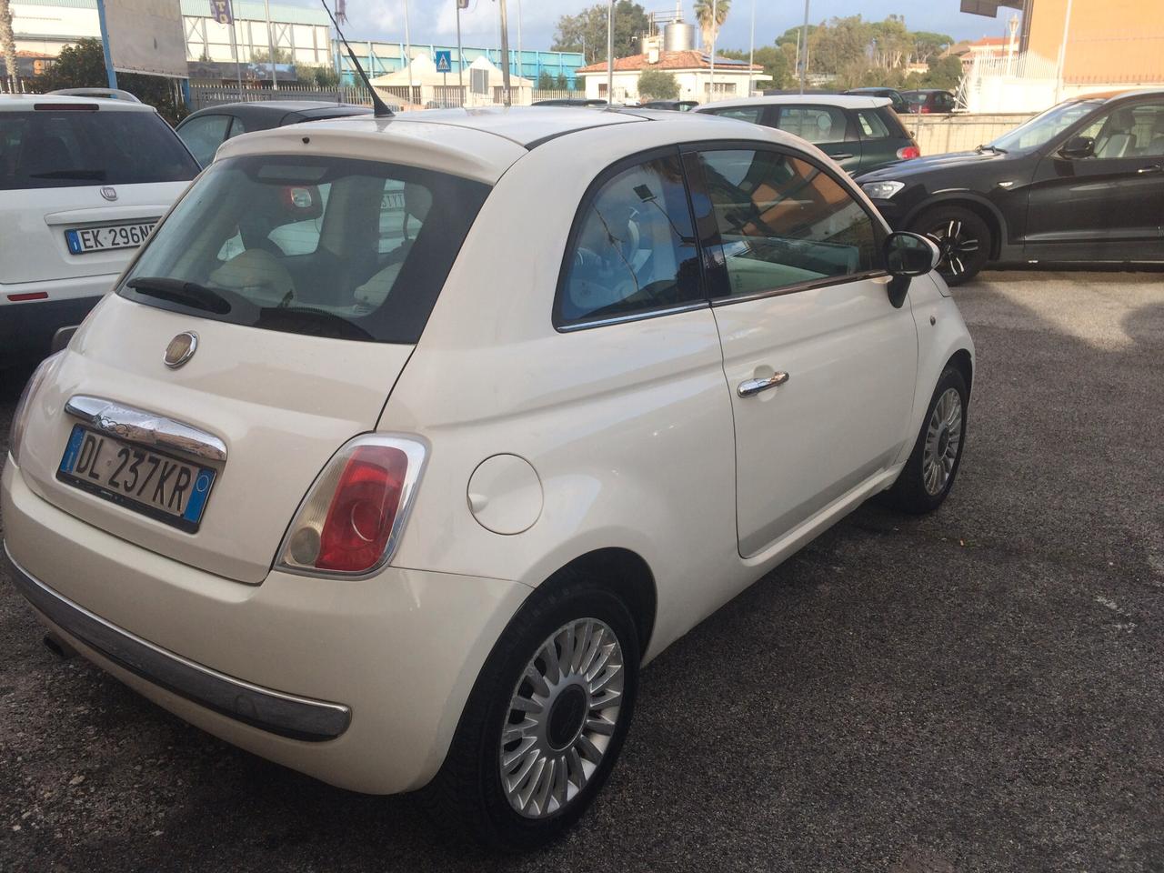 2007 Fiat 500 1.2 Lounge benzina GPL !! TAGLIANDATA CINTA DISTR.FATTA KM 206000!