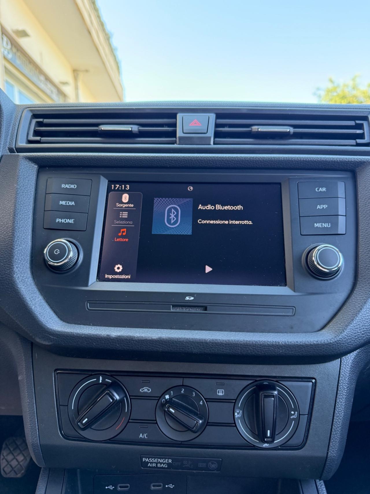Seat Arona 1.0 tgi BENZMETANO 90cv FULL LINK,BLUETOOTH,USB,KM CERTIFICATI SEAT,UNI PROPRIETARIO