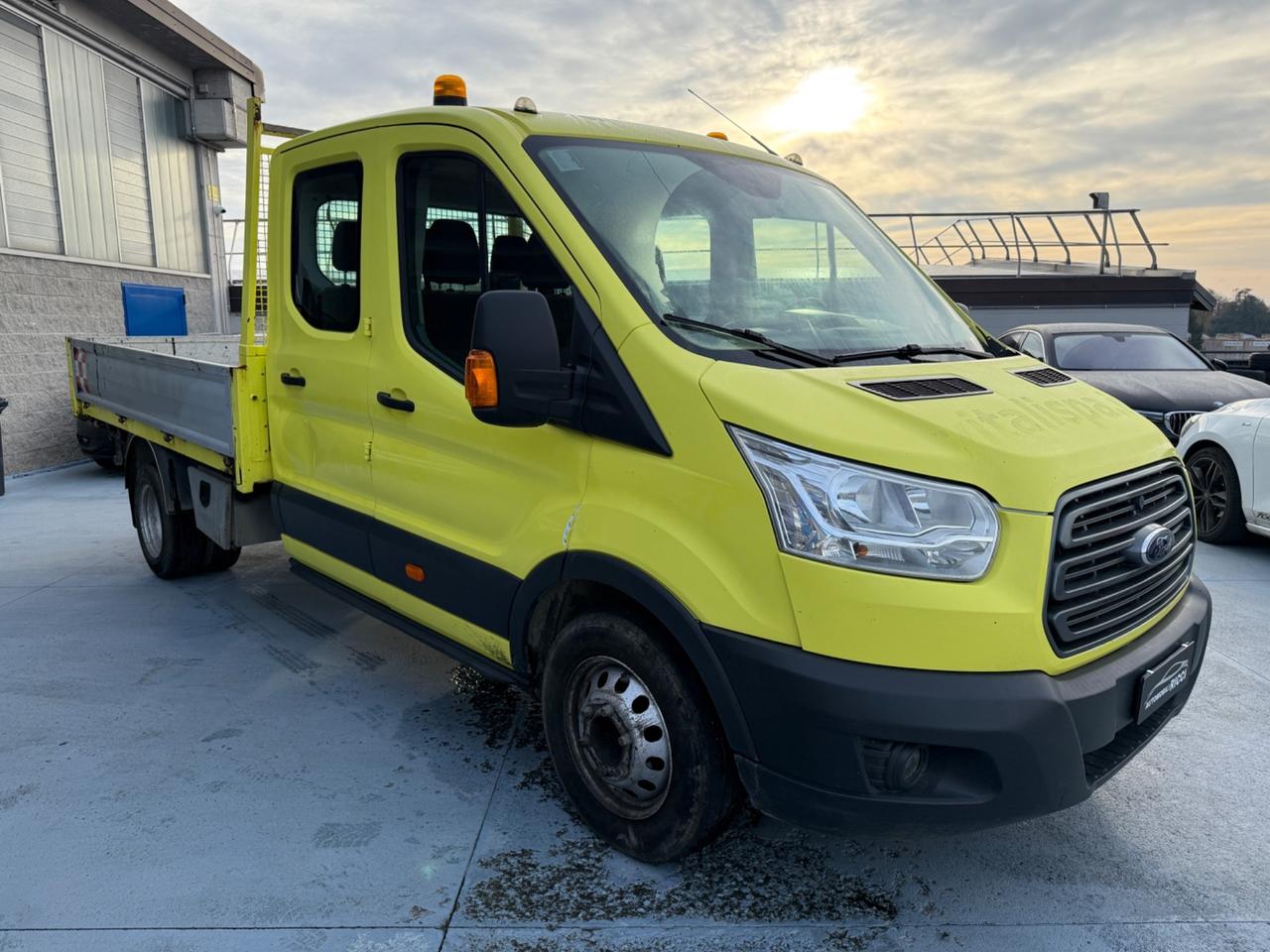 Ford Transit DOPPIA CABINA 7 POSTI CASSONE FISSO