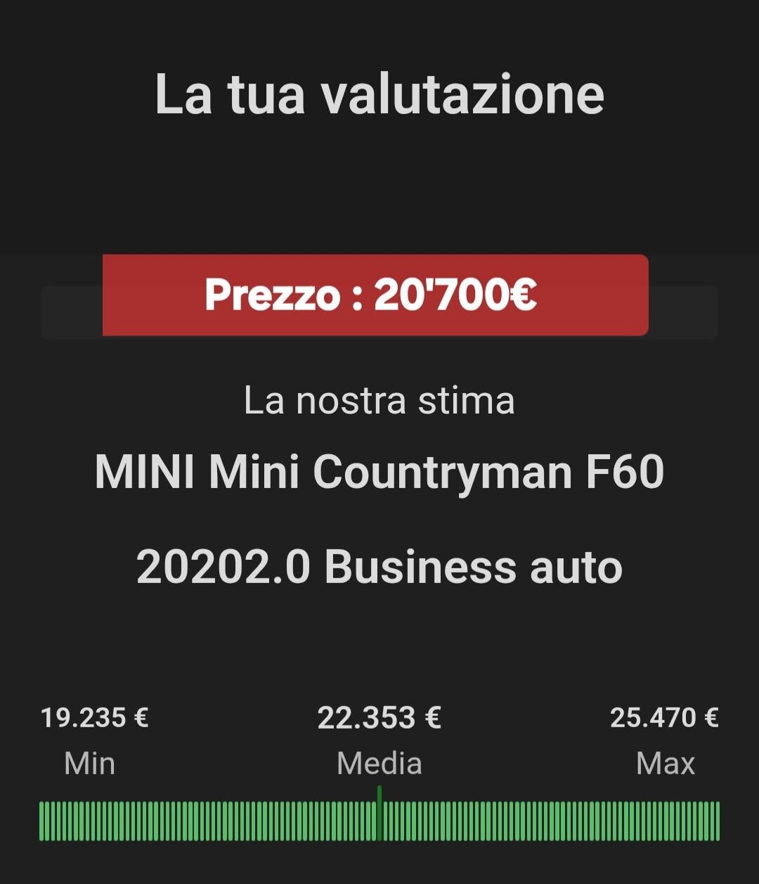 SUPERPREZZO PROMO LUGLIO Mini Countryman Cooper D Autom