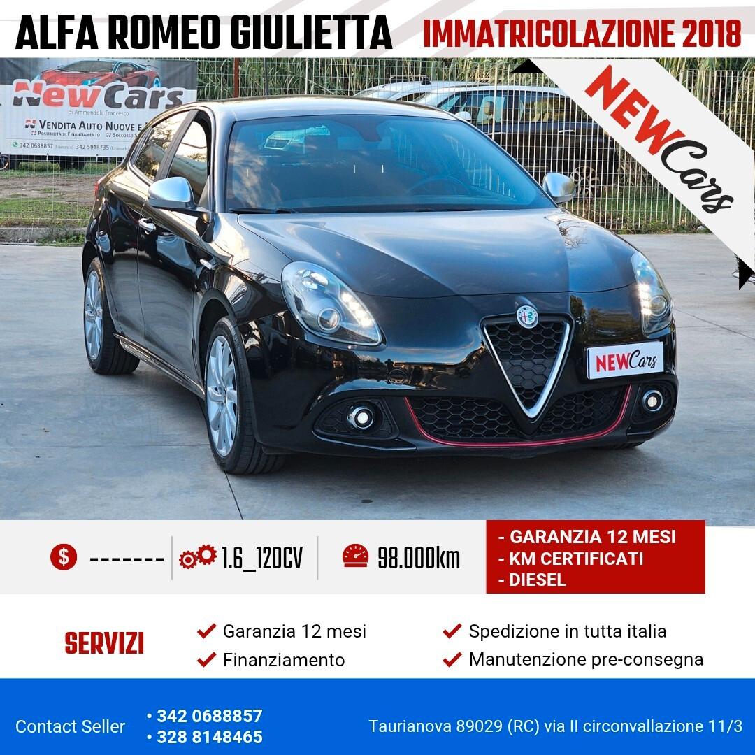 Alfa Romeo Giulietta 1.6 JTDm 120 CV Super