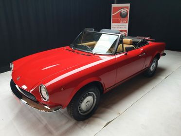 Fiat 124 Spider certif. ASI con C.R.S.