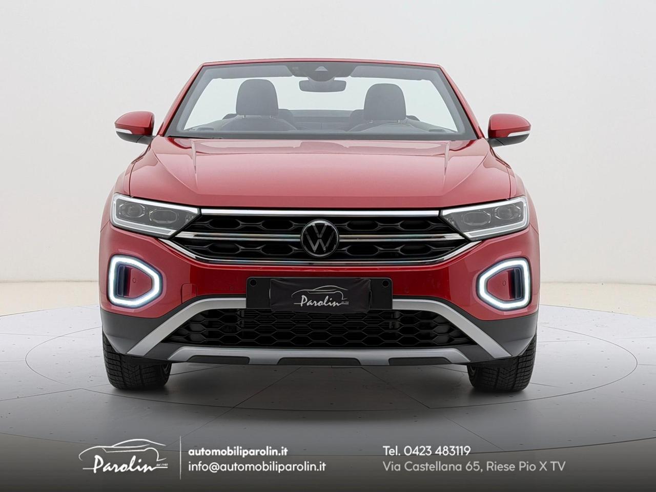 Volkswagen T-Roc Cabriolet 1.5 tsi Style dsg LED-Telecamera-CarPlay-19''