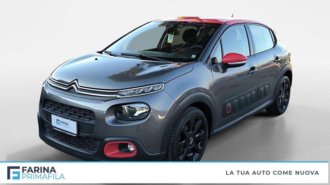 CITROEN C3 III 2017 - C3 1.2 puretech Shine s&s 83cv my18