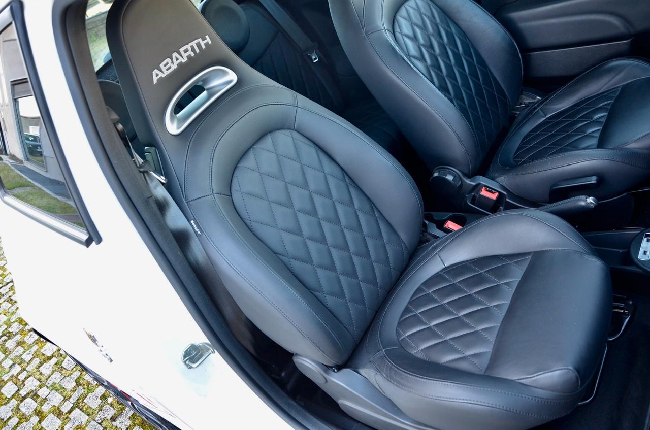 ABARTH 595 TURISMO 1.4 t 165cv, SERVICE CON FATTURE, TETTO, SCARICO RECORD MONZA, XENO, PELLE, PERMUTE