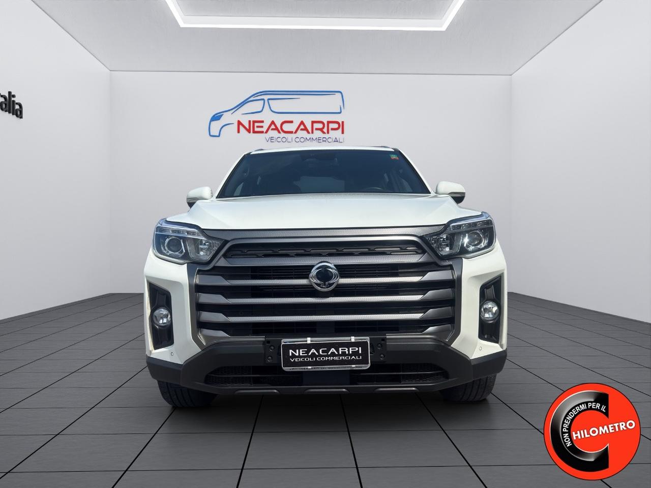SsangYong Rexton SPORTS XL 2.2 DOUBLE CABINA 4X4 COVER APRIBILE-RETROCAMERA