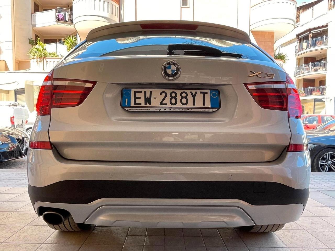 Bmw X3 xDrive20d xLine TETTO NAVY PELLE LED 360
