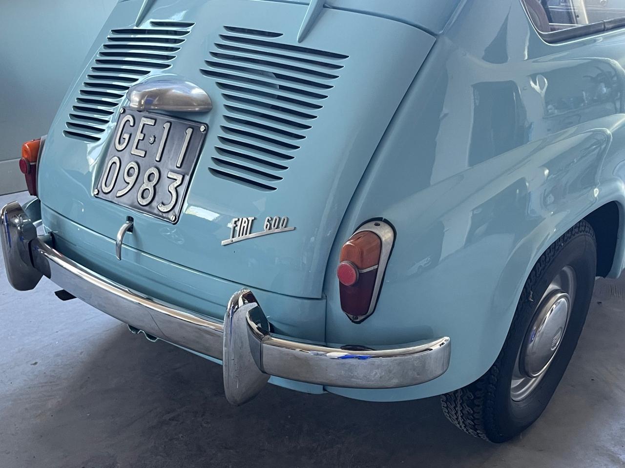 Fiat 600 TRASFORMABILE - 1958