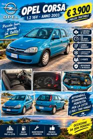 Opel Corsa 1.2i 16V cat 5 porte Club