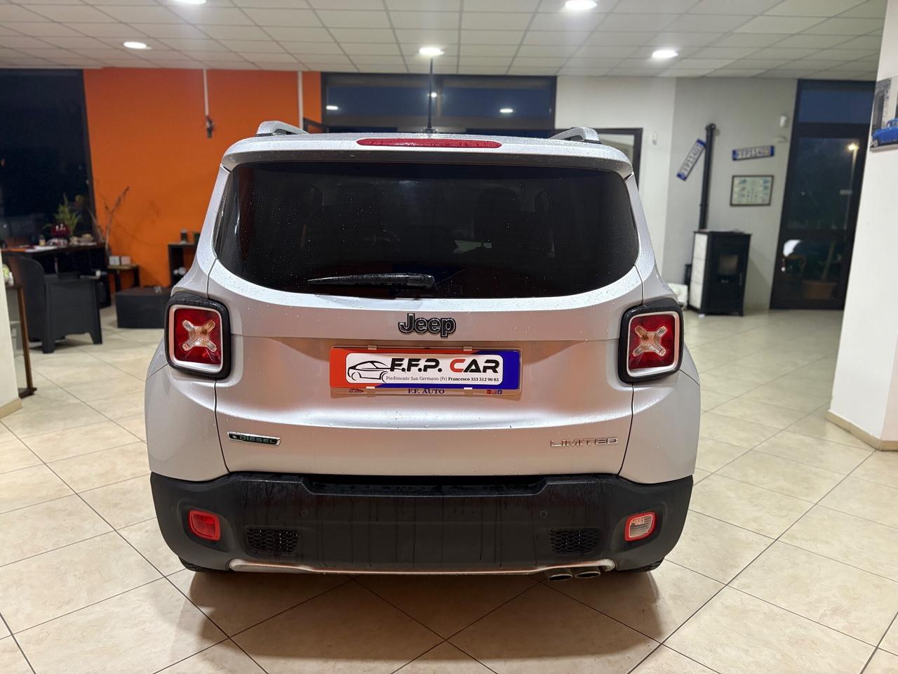 Jeep Renegade 1.6 Mjt 120 CV Limited permute finanziamenti