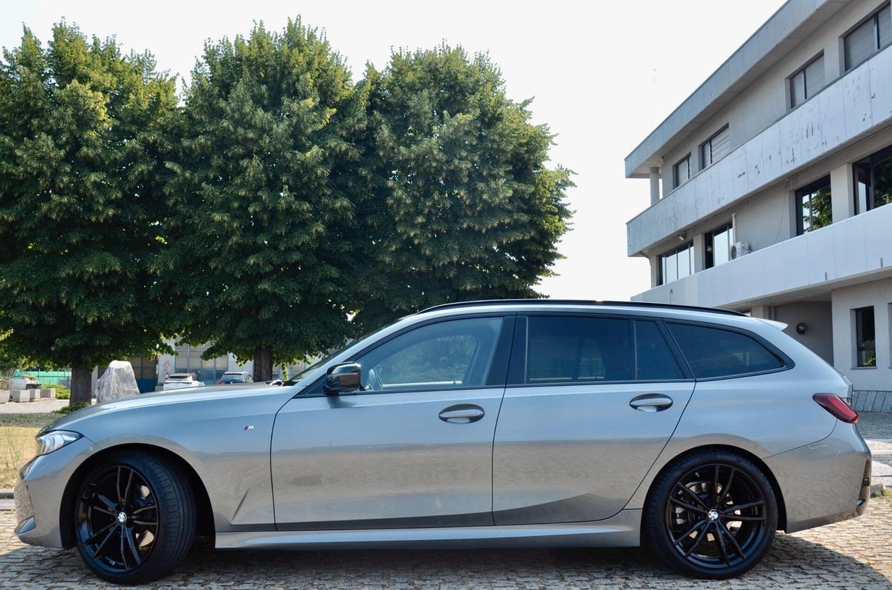 BMW 320d TOURING MILD HYBRID 48V XDRIVE MSPORT 190cv AUTO, GARANZIA BMW FINO AL 2/2028, UNICOPROPRIETARIO, EURO 6D, UFF ITALIANA, SERVICE BMW, PERMUTE