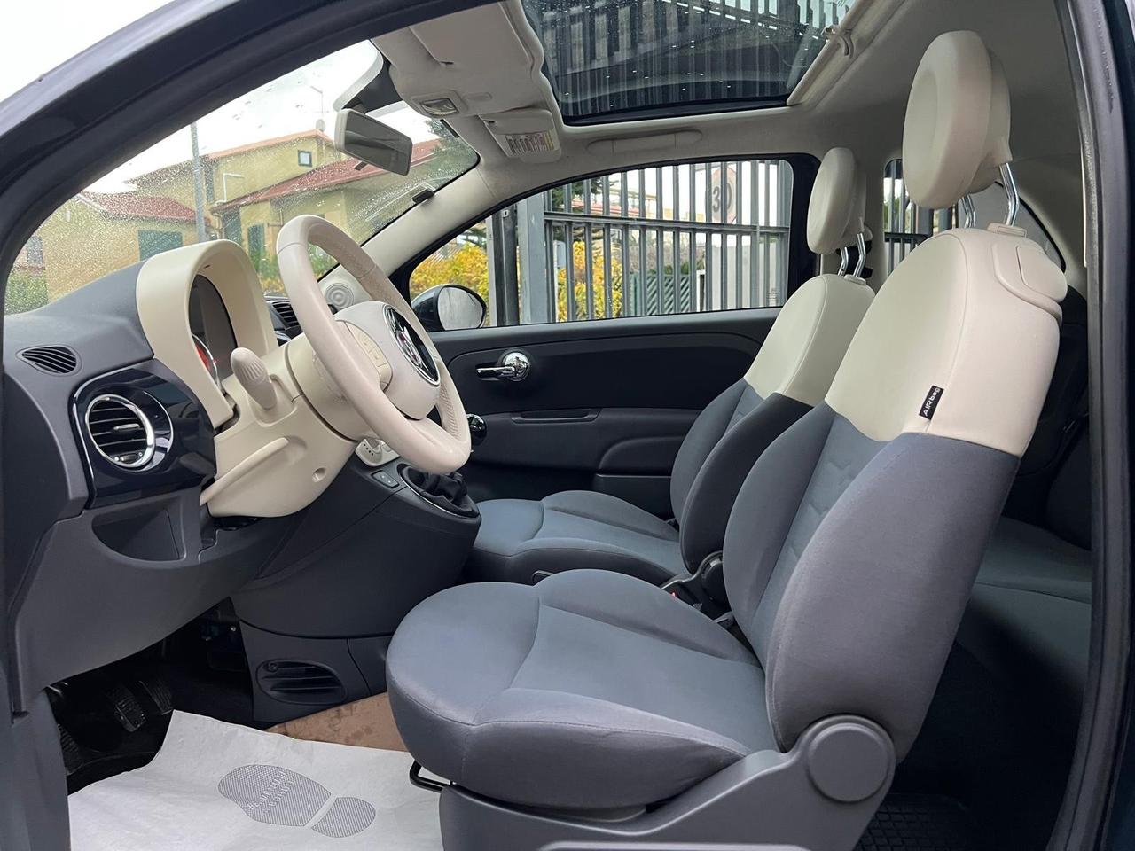 Fiat 500 1.2 Lounge 69cv Panorama/Navi/Bluetooth