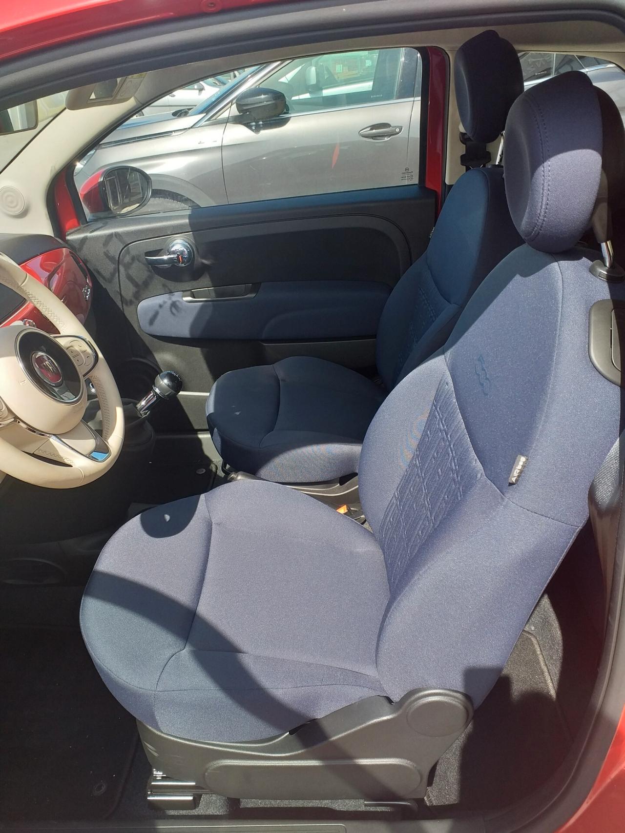 Fiat 500 1.0 Hybrid Red