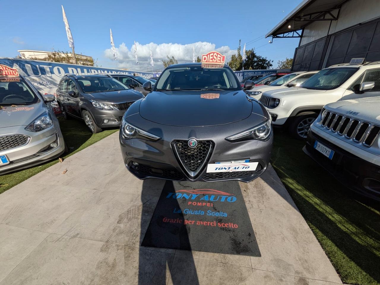 Alfa Romeo Stelvio 2.2 Turbodiesel 210 CV AT8 Q4 Super CAMERA