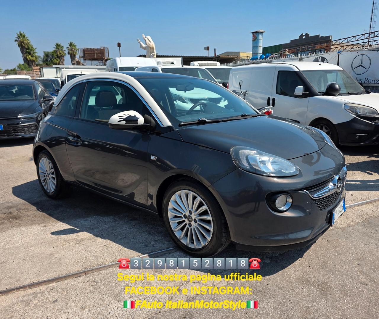 Opel Adam 1.4 87 CV GPL Tech White/Black Link