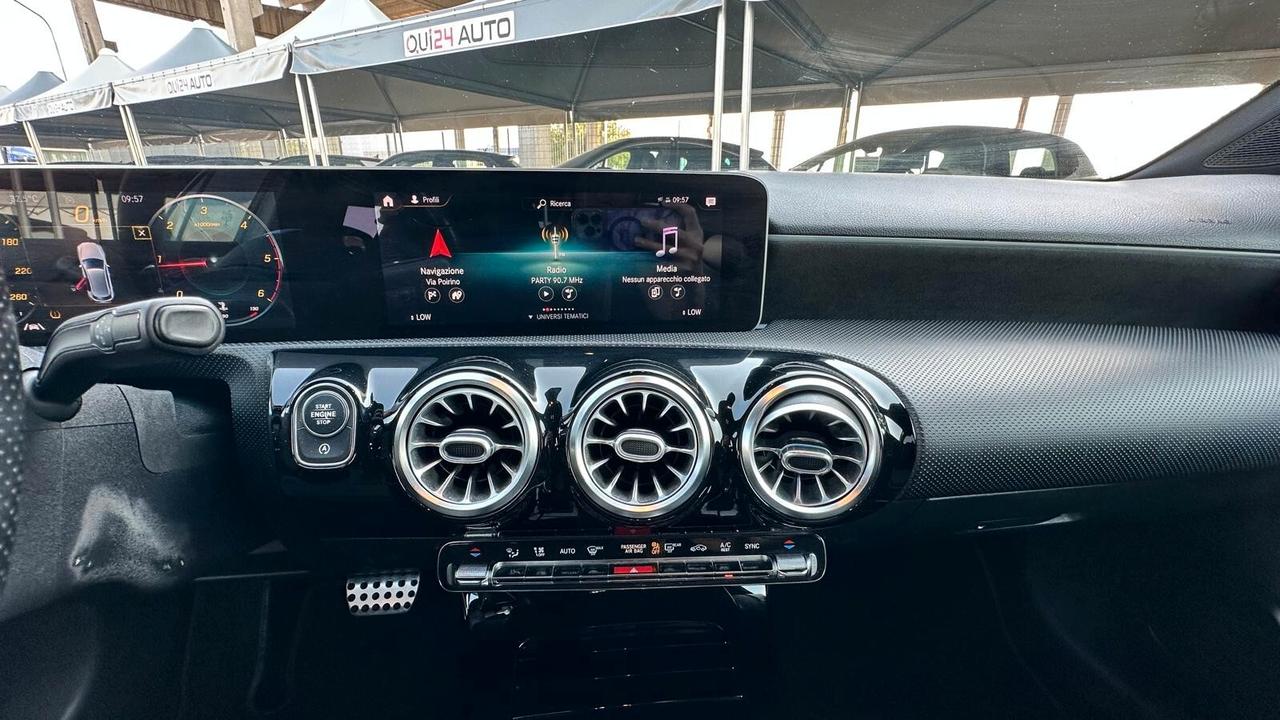 Mercedes-benz A 180 d PREMIUM PLUS AMG-UNICO PROPRIETARIO-MOD 2020- KM CERTIFICATI NESSUN VINCOLO DI FINANZIAMENTO