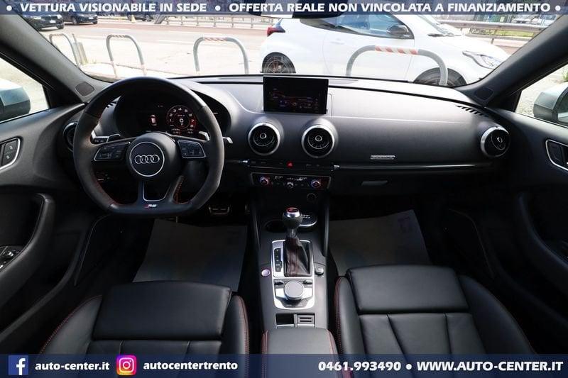 Audi A3 RS3 SPB 2.5 quattro Stronic GRIGIO NARDO'