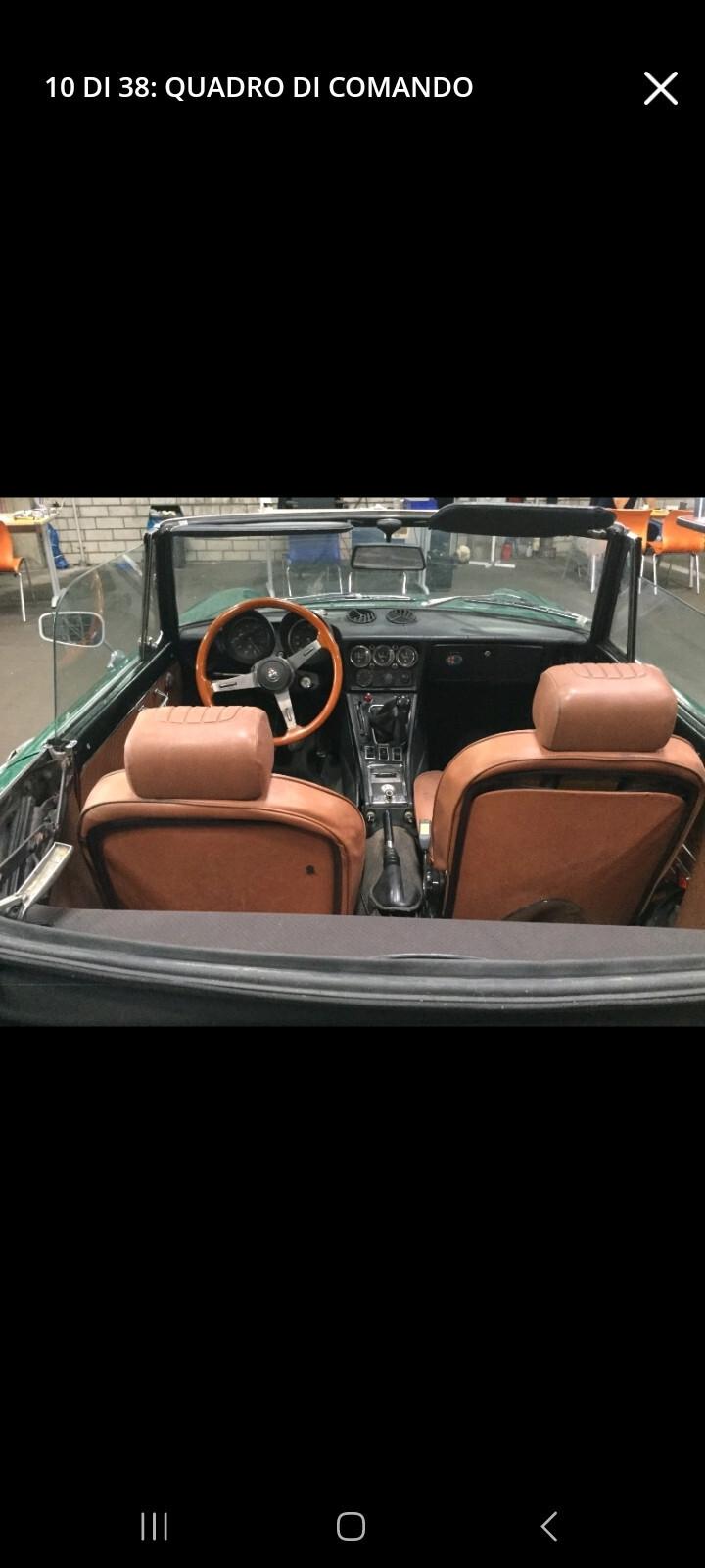 Alfa Romeo Spider 2.0 Veloce da restauro