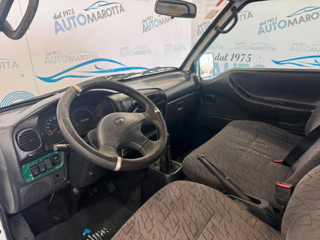 HYUNDAI H 100 2.5 td Truck CASSONE RIBALTABILE GEMELLATO!