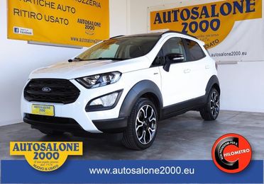 FORD EcoSport 1.0 125 CV Active GAR.UFF.2028/NEOPATENTATI