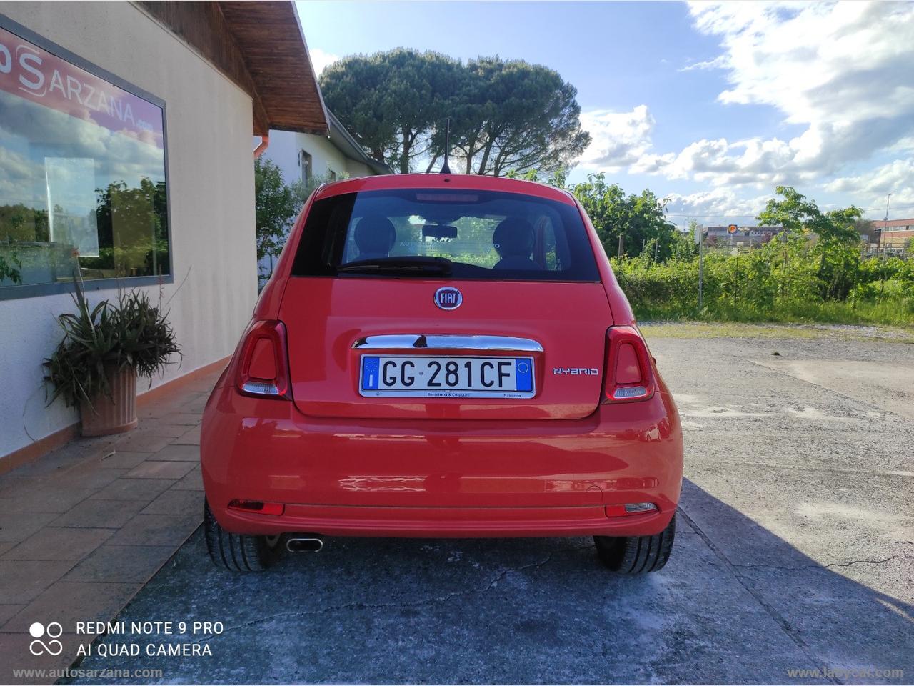 FIAT 500 1.0 Hybrid Dolcevita 3 ANNI GARANZIA -- 15GG SODDISFATTI O RIMBORSATI