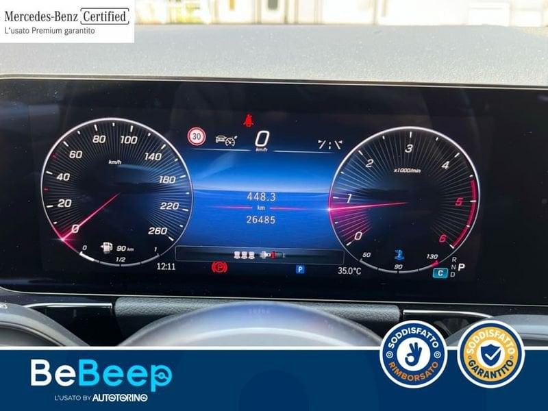 Mercedes-Benz GLA 200 D PROGRESSIVE ADVANCED PLUS AUTO