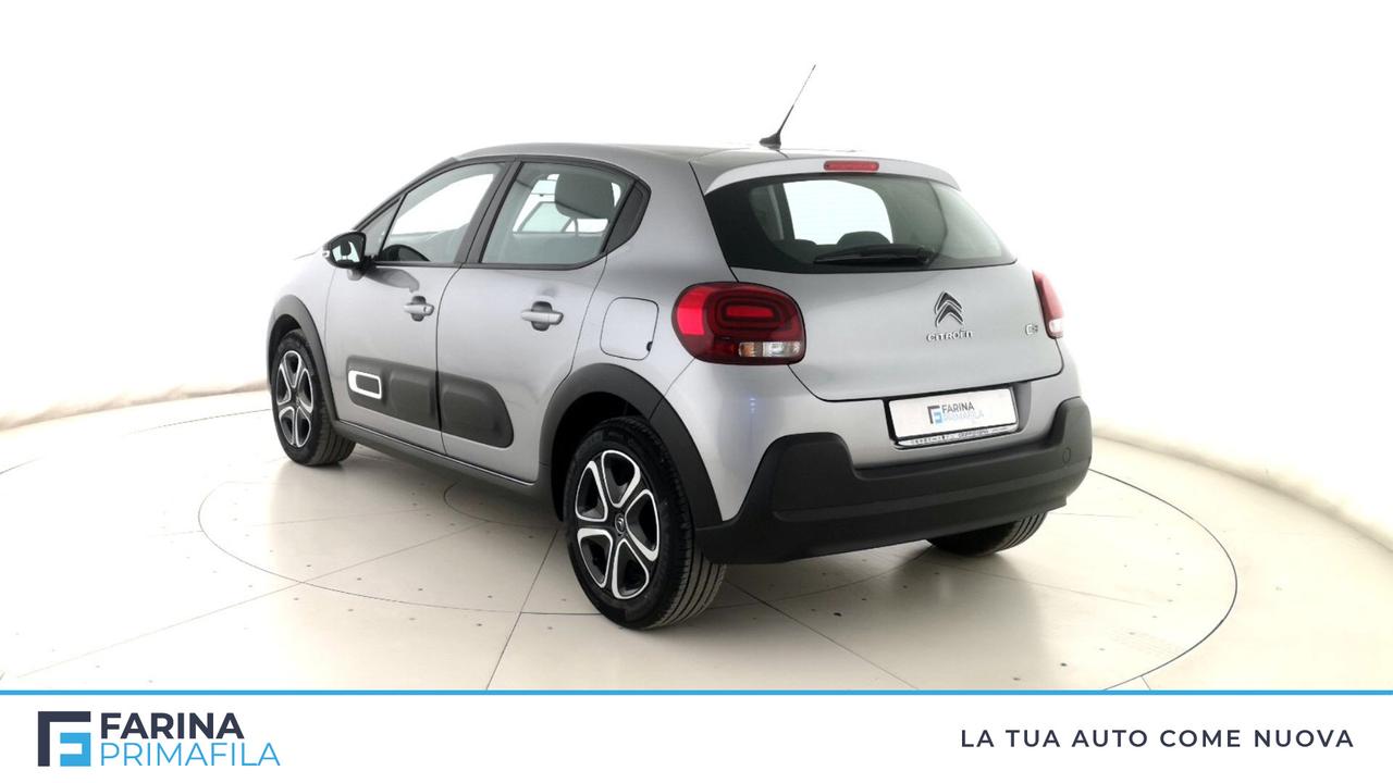 CITROEN C3 1.2 puretech Plus s&s 83cv neopatentati