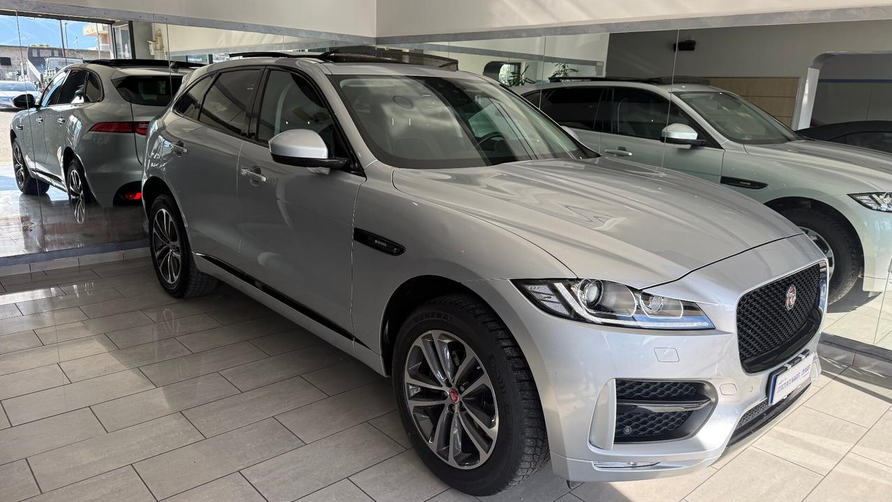 Jaguar F-Pace 2.0 D 180 CV AWD aut. R-Sport tetto apribile