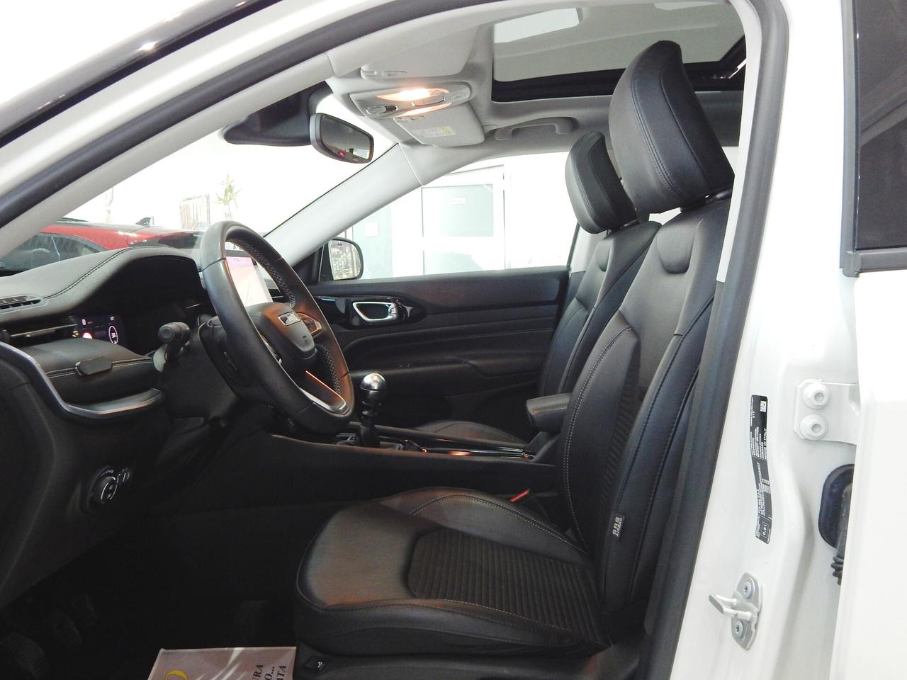 Jeep Compass 1.6 mjt Limited 130cv TETTO-NAVI-PELLE-PARK-LED